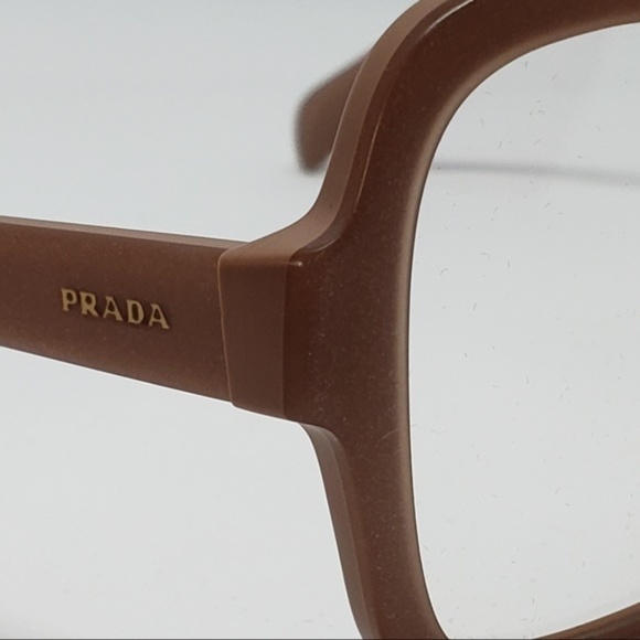 Prada RX New Authentic Eyeglasses (Beige) - Picture 3 of 8